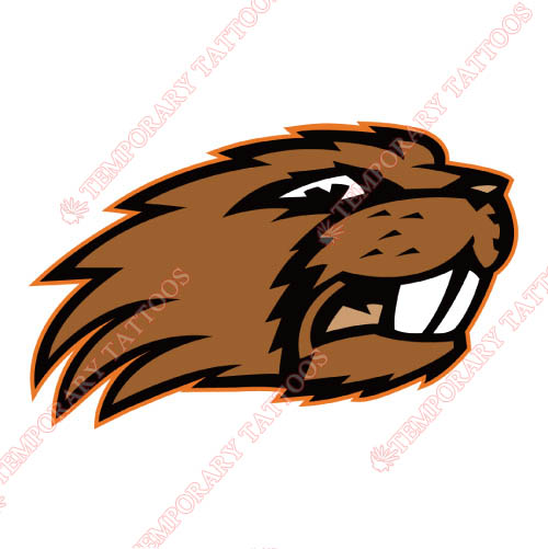 Oregon State Beavers Customize Temporary Tattoos Stickers NO.5816